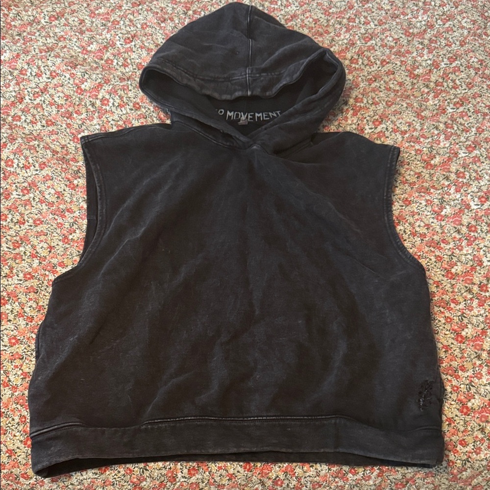 Free People For the Win Sleeveless Hoodie